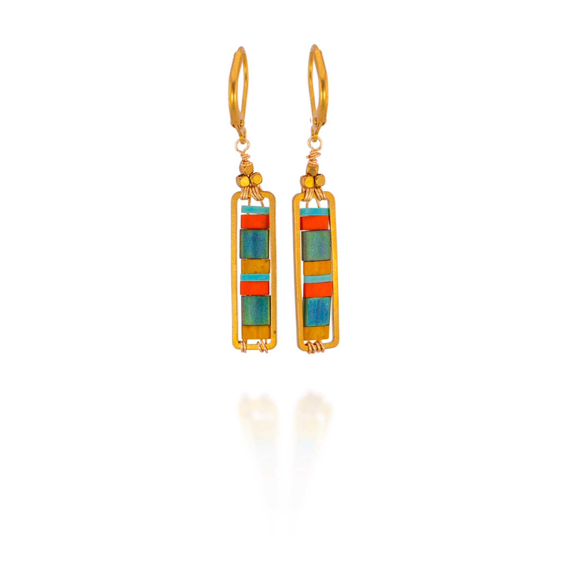 Skyline Bar Earrings (Festival)