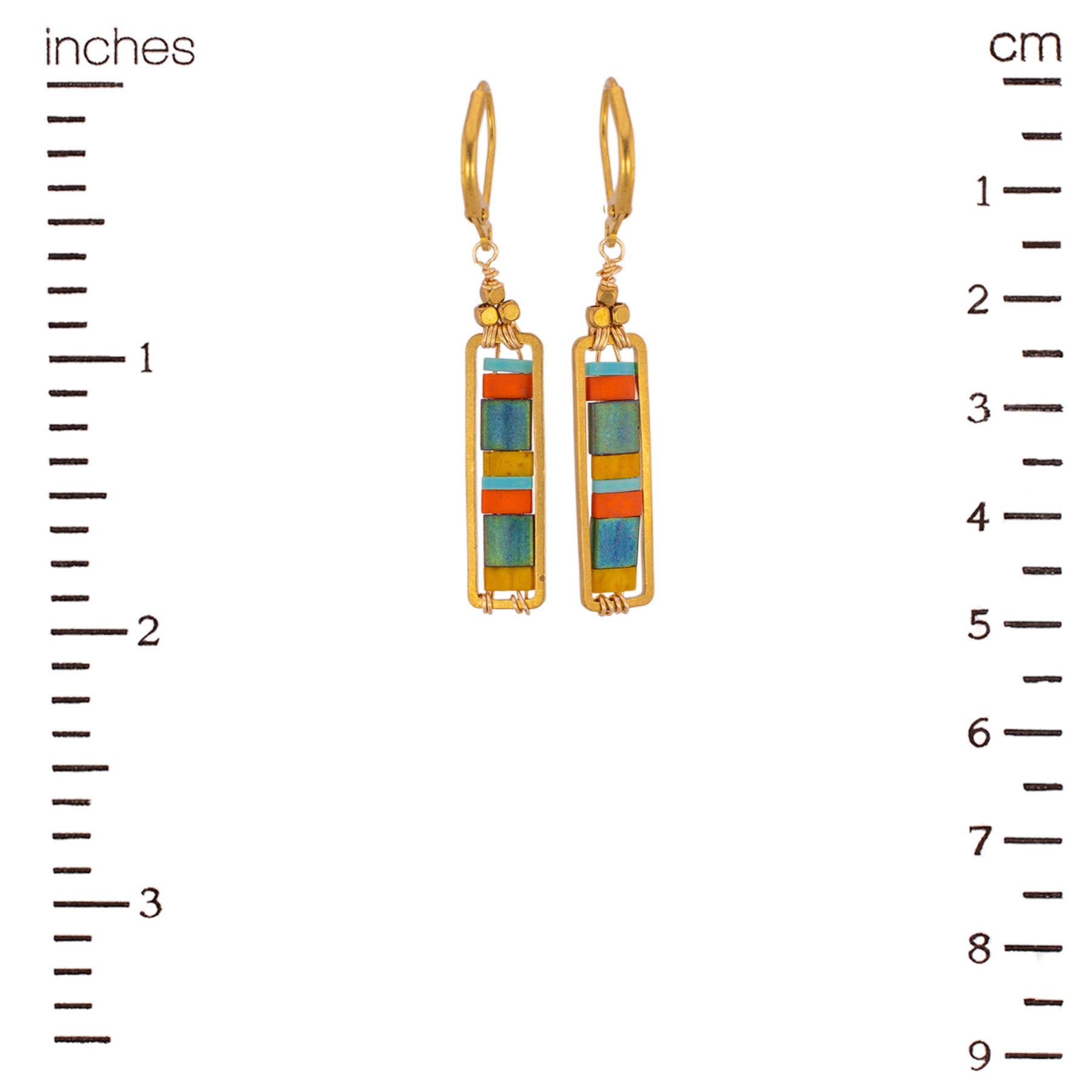 Skyline Bar Earrings (Festival)