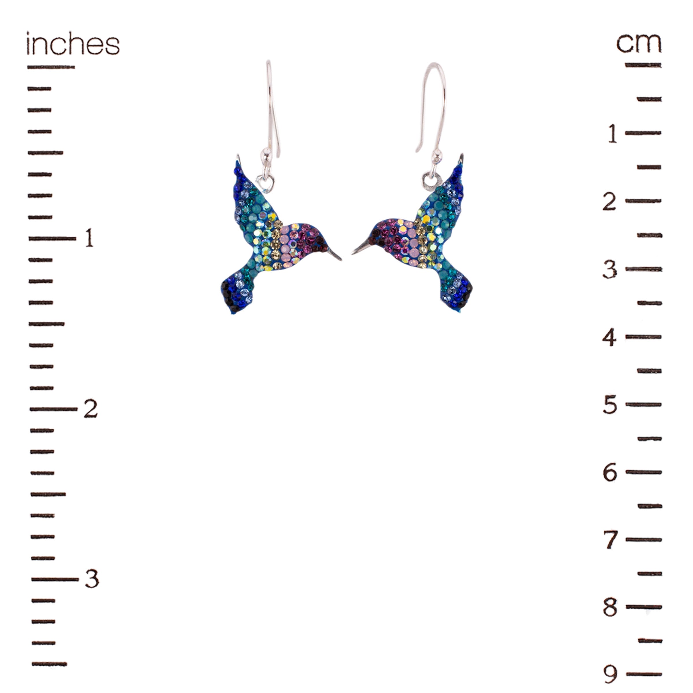 Hummingbird Earrings (Aurora)