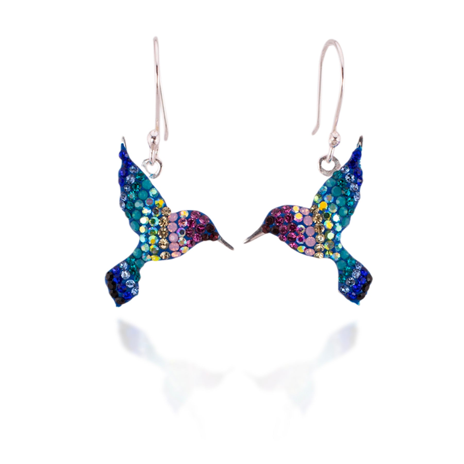 Hummingbird Earrings (Aurora)