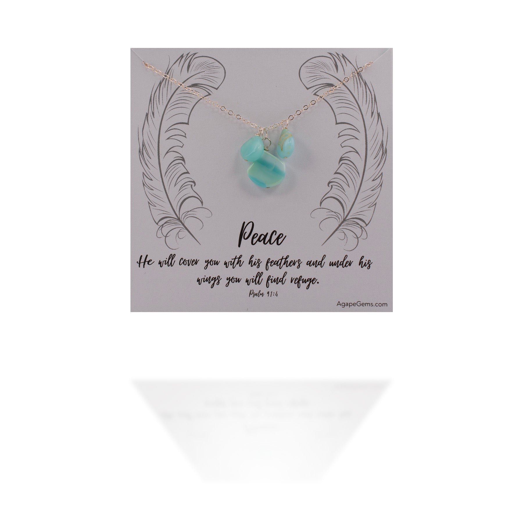 Peruvian Opal Drift Necklace