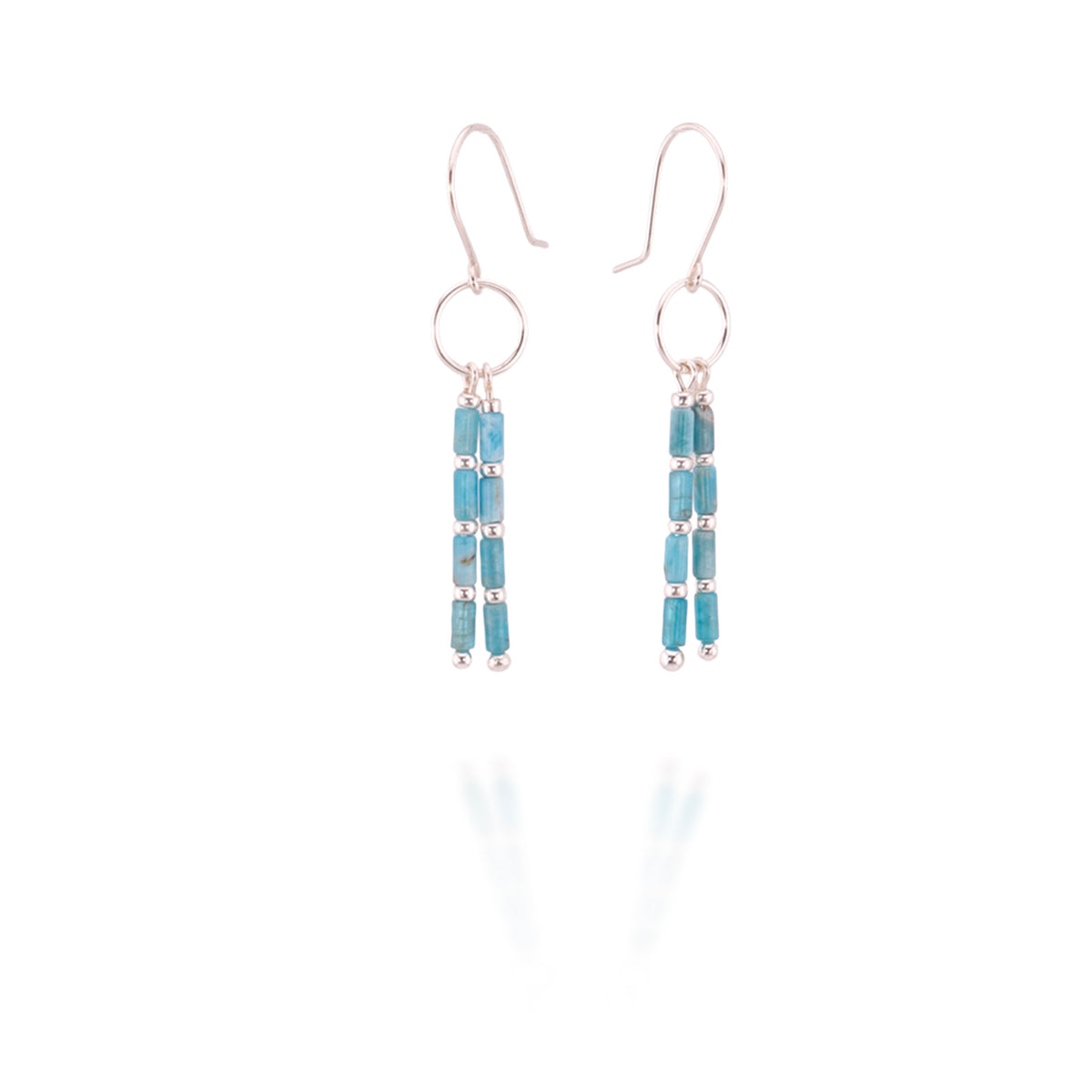 Mountain Lake Morning Earrings