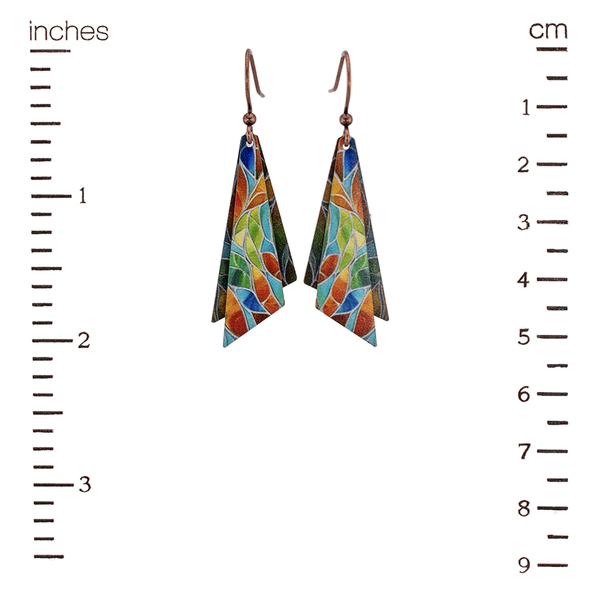 Spectrum in Shards Earrings