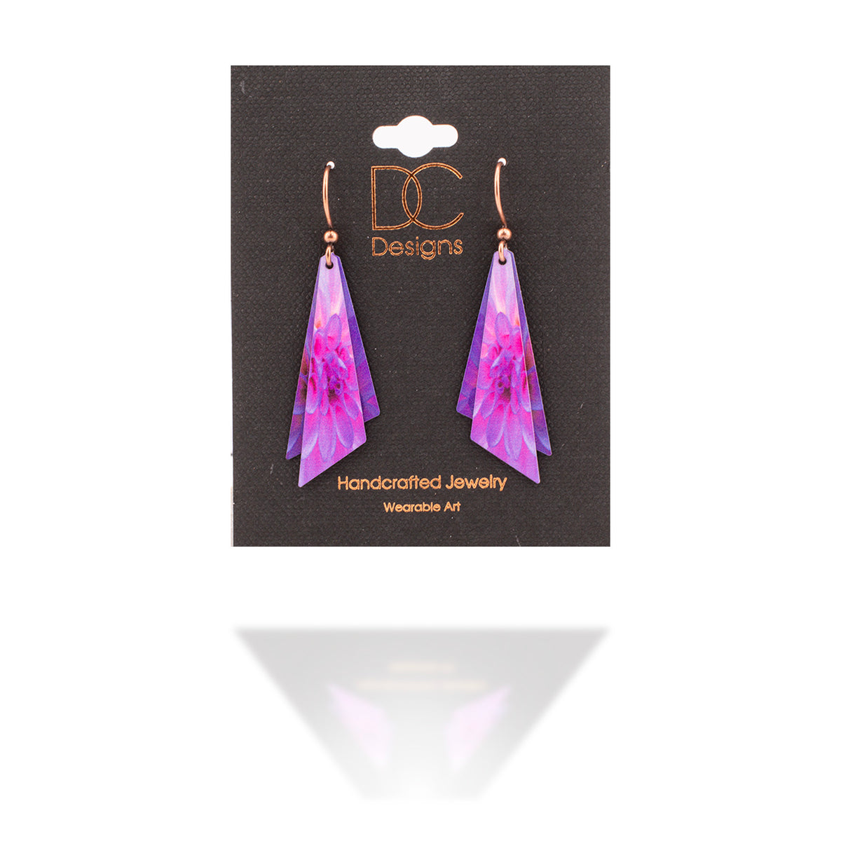 Dahlia in Descent Earrings