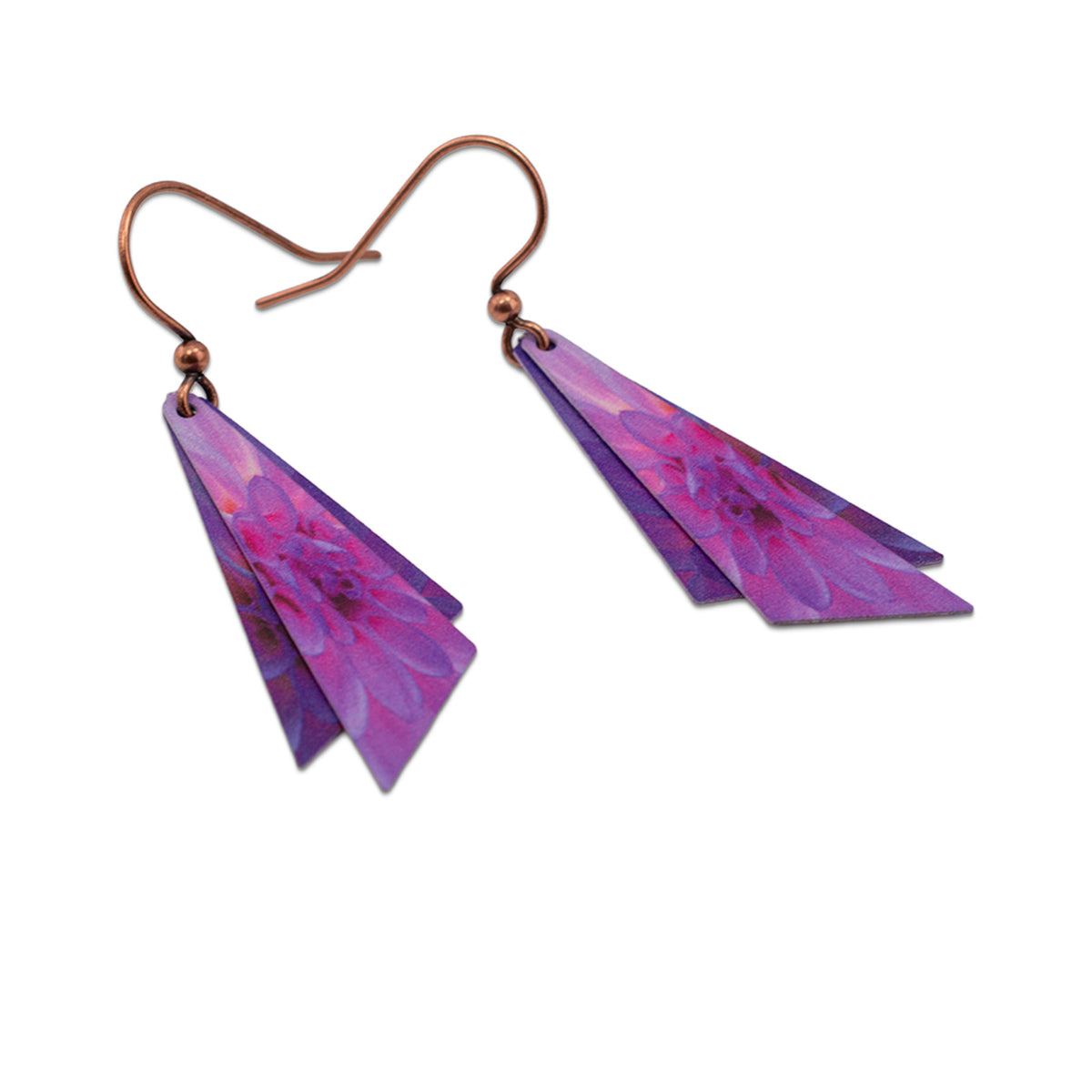 Dahlia in Descent Earrings