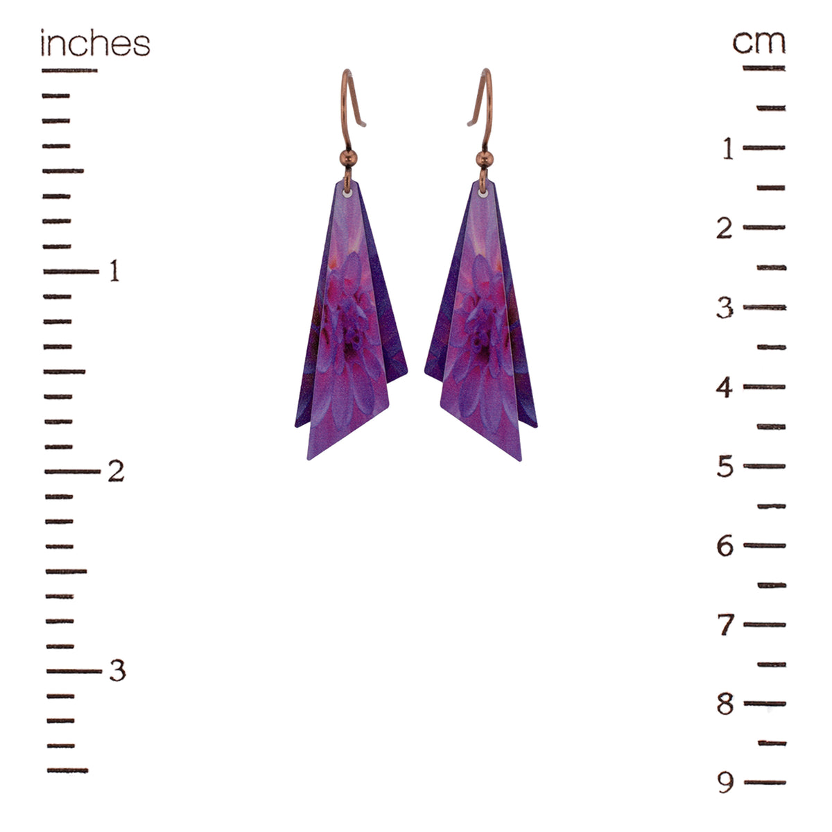 Dahlia in Descent Earrings