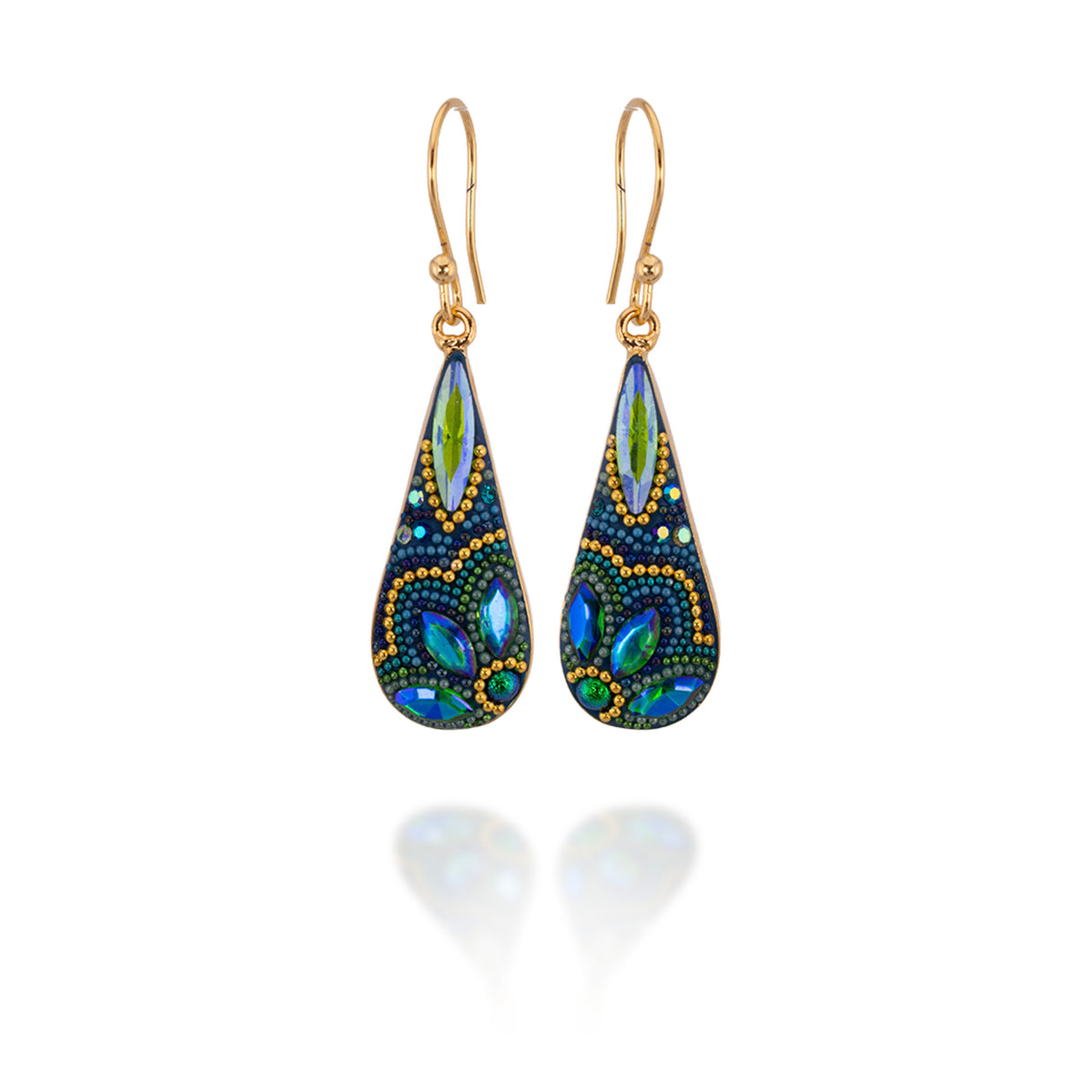 Morning Drop Earrings (Golden Breeze)