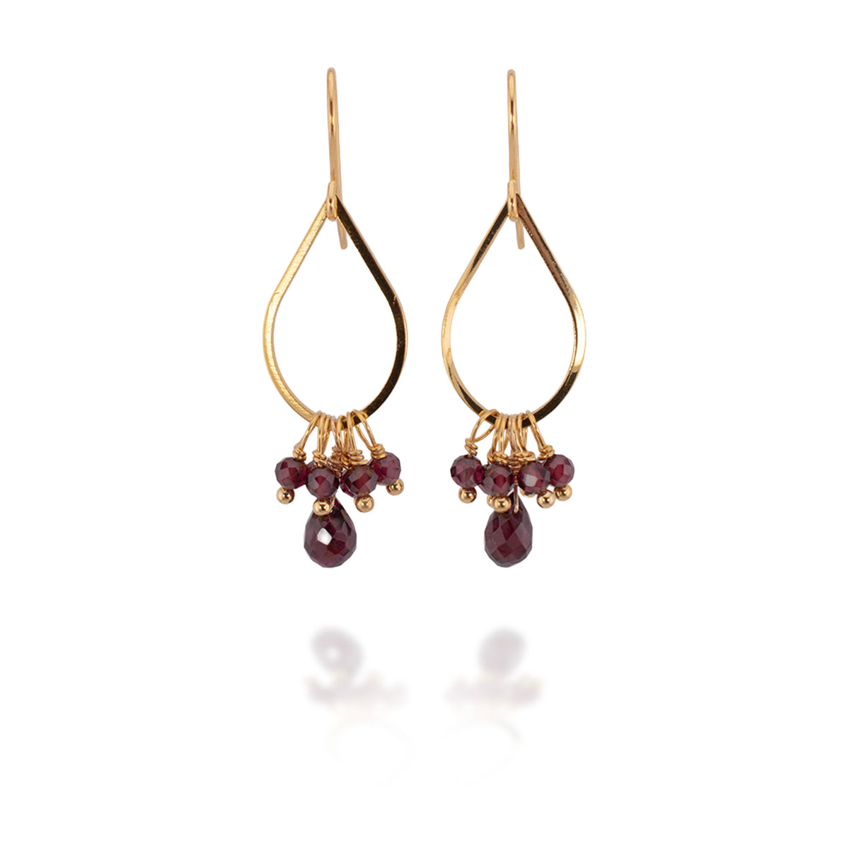 Bordeaux Earrings