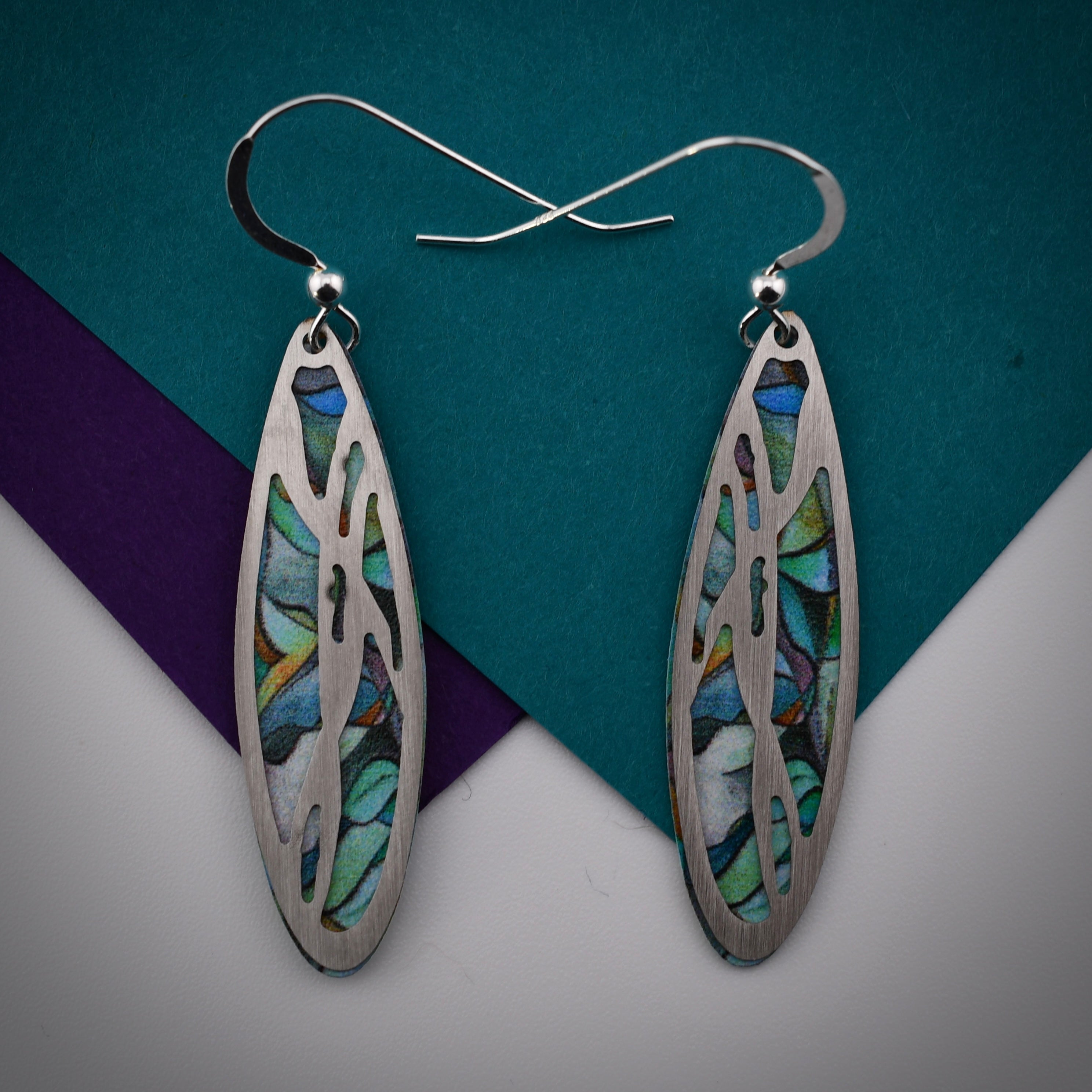 Stained Glass Window Earrings