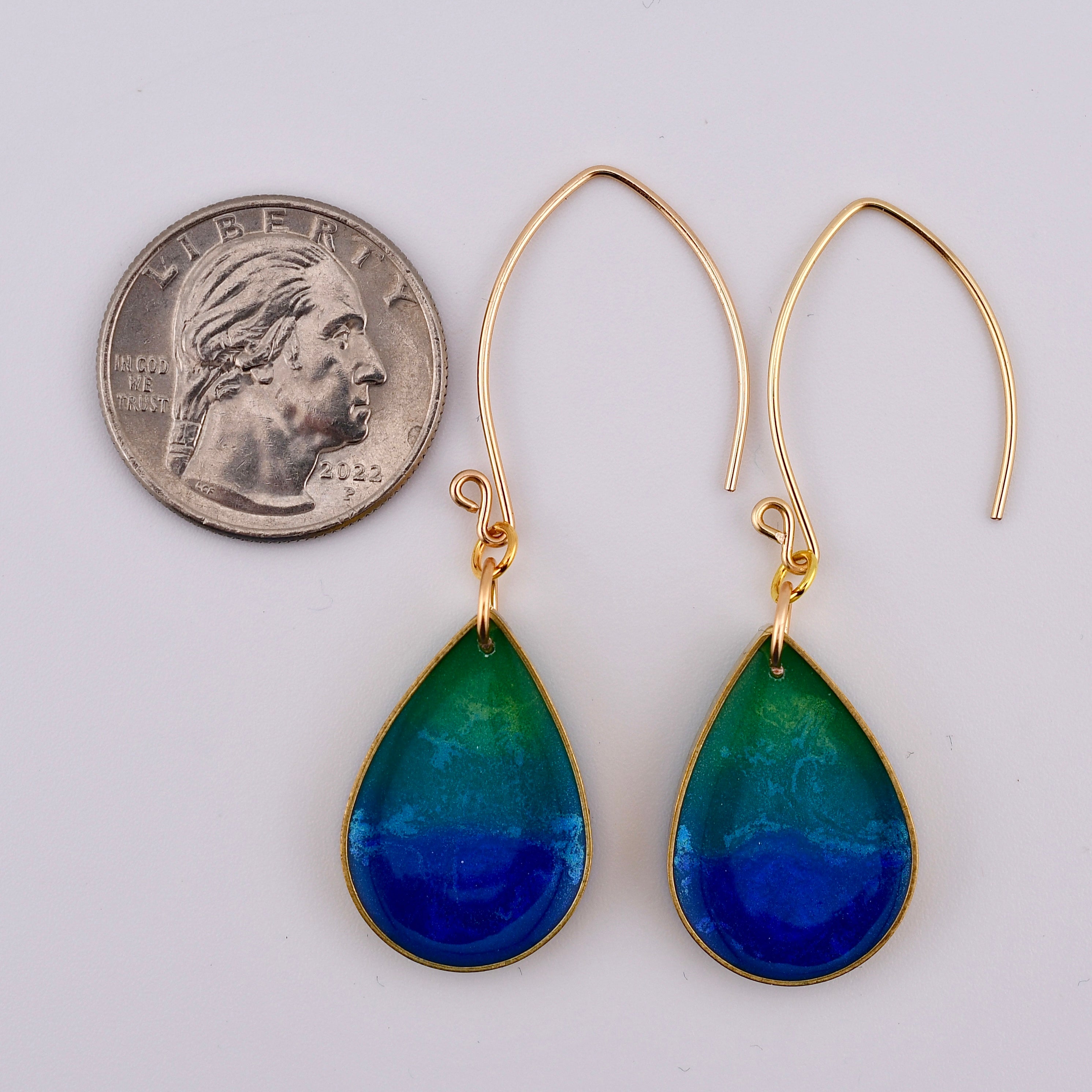 Adriatic Sea Earrings