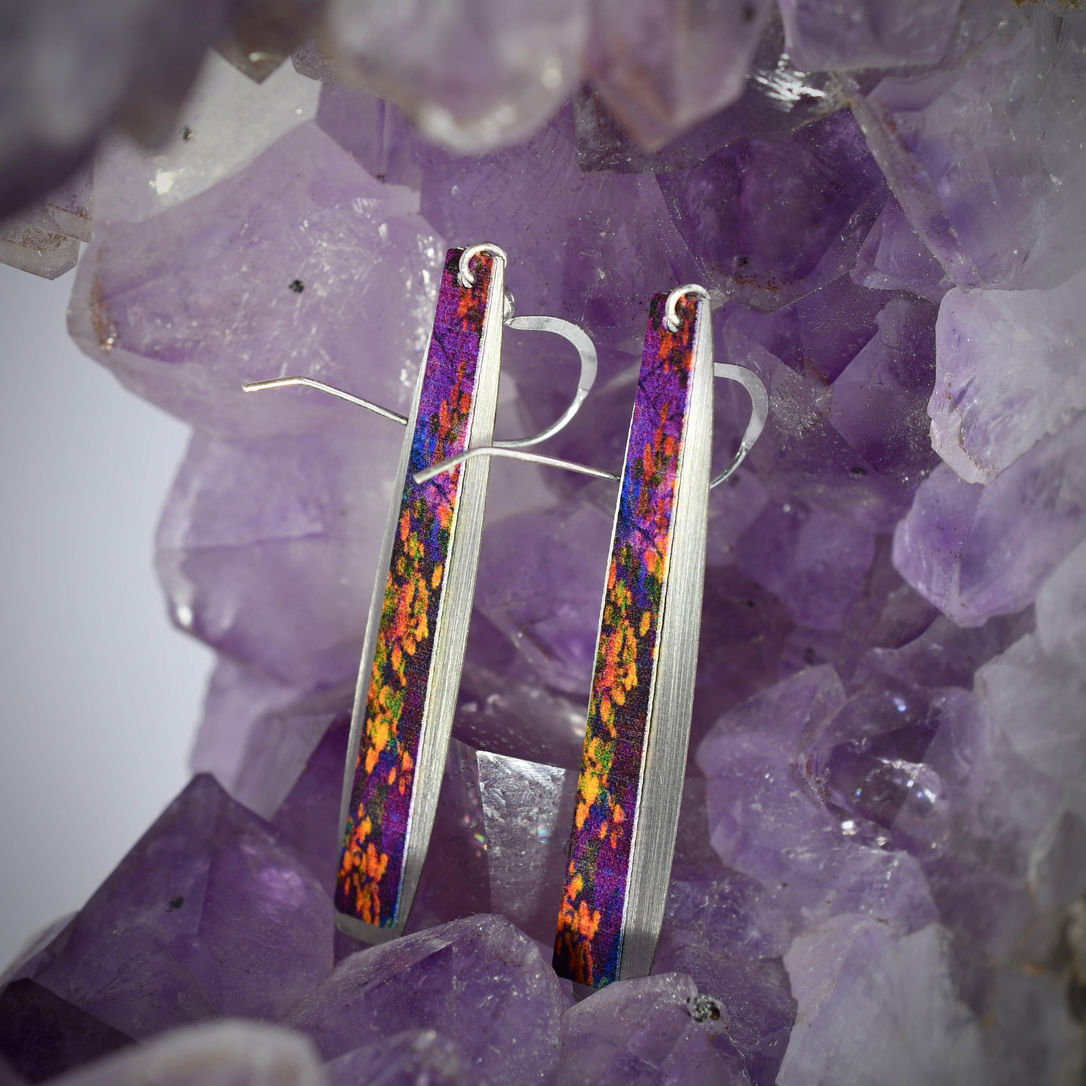 Cool Fire Bar Earrings