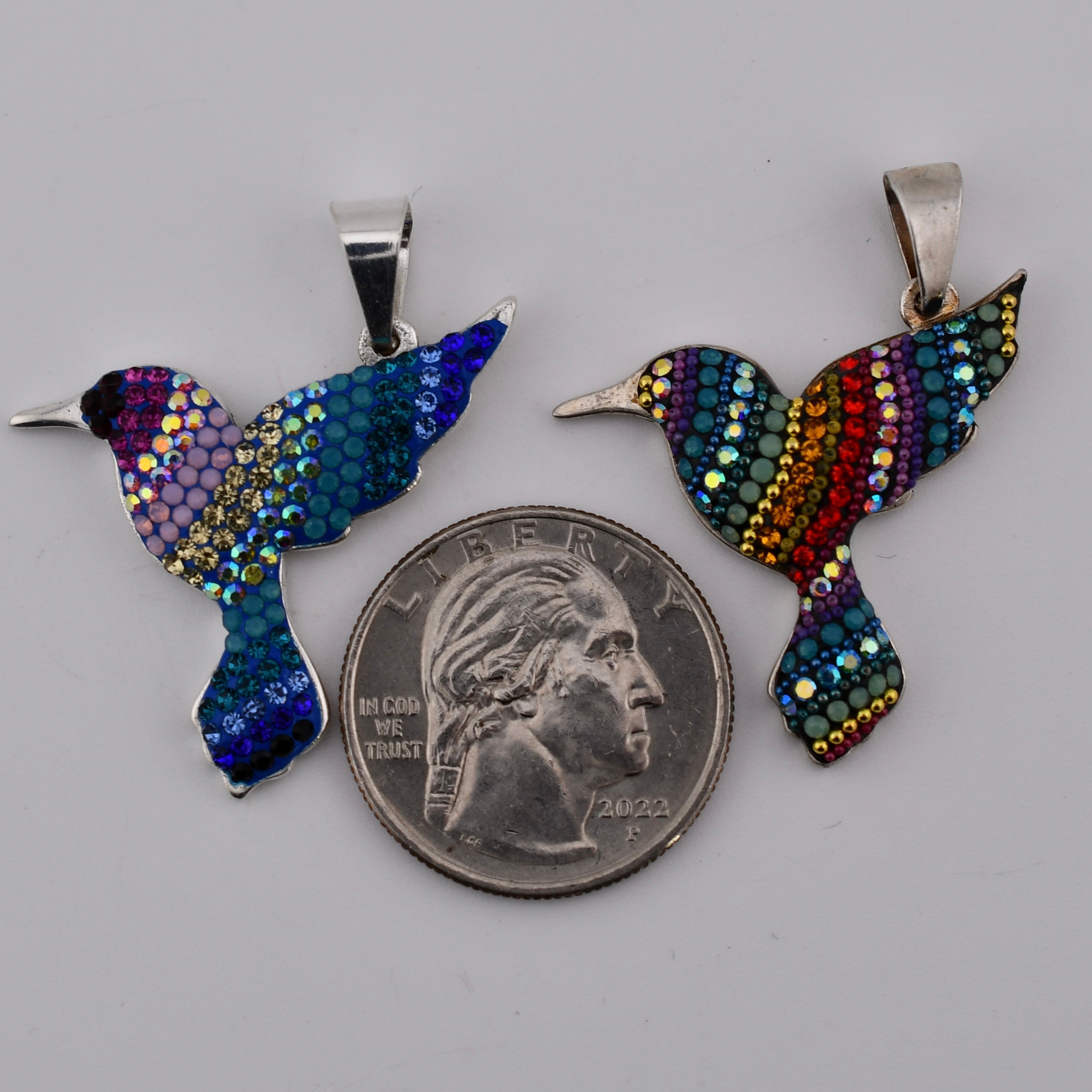 Hummingbird Necklace (Kaleidescope)