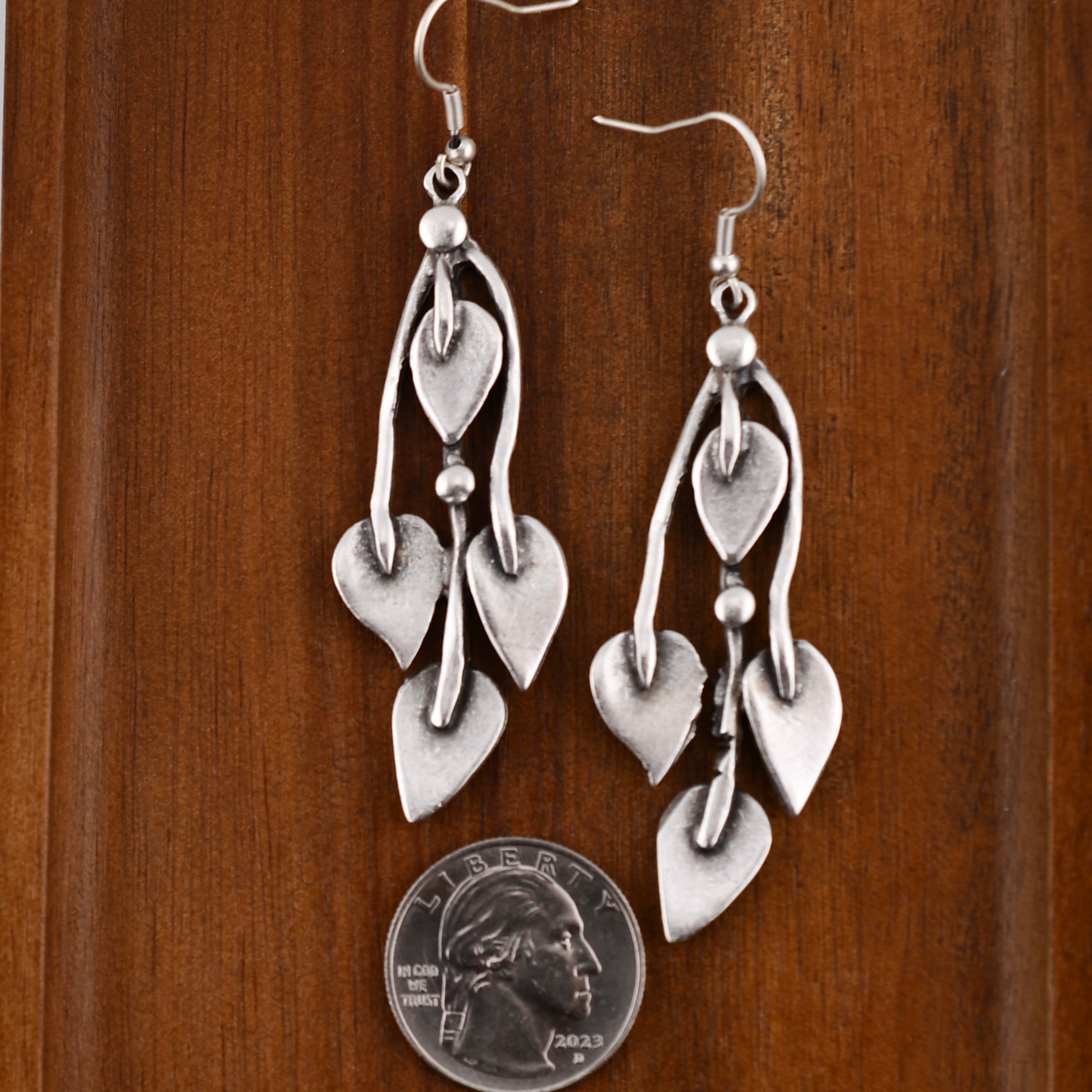 Draping Vine Earrings by Harold & Hazel