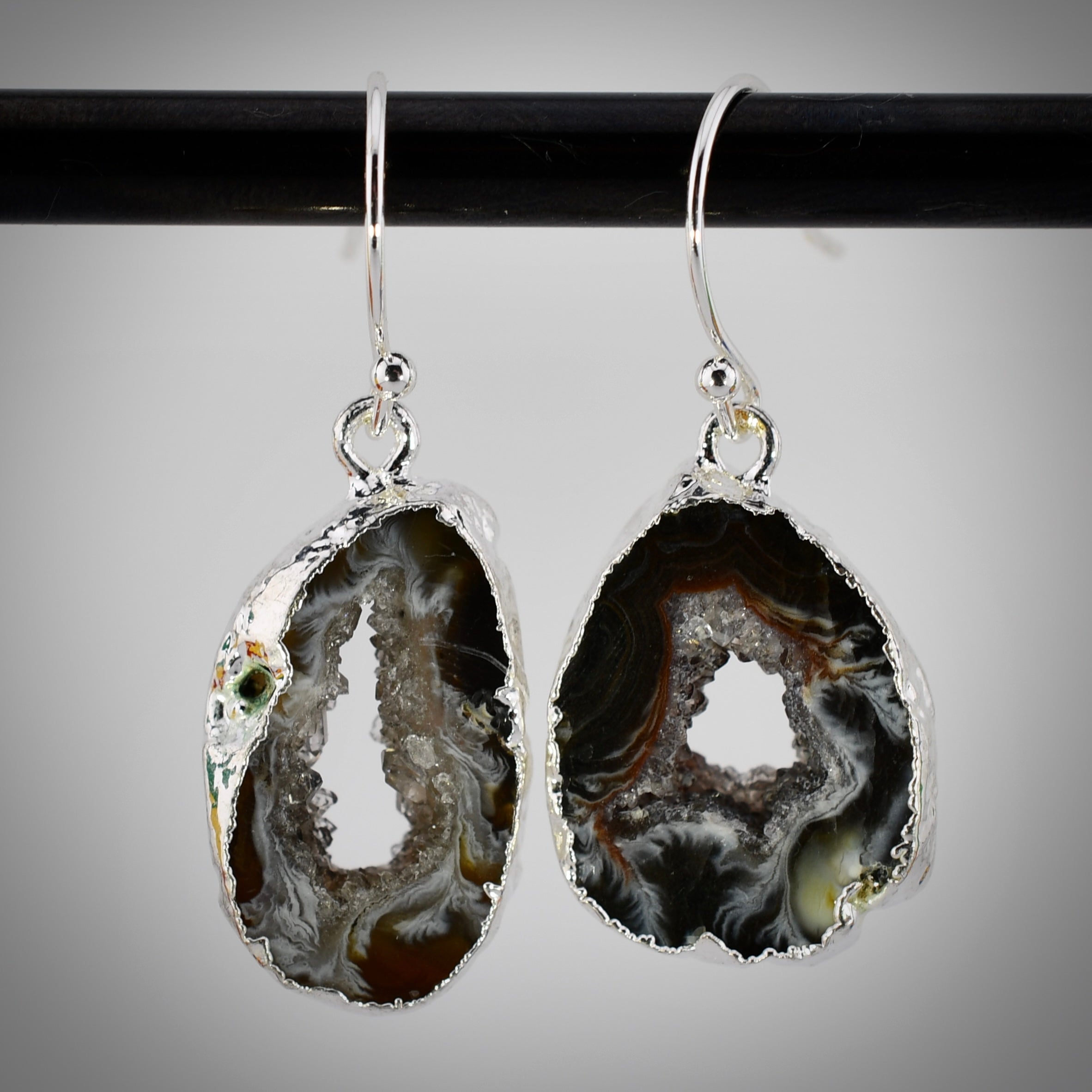 Geode Slice Earrings by Harold & Hazel