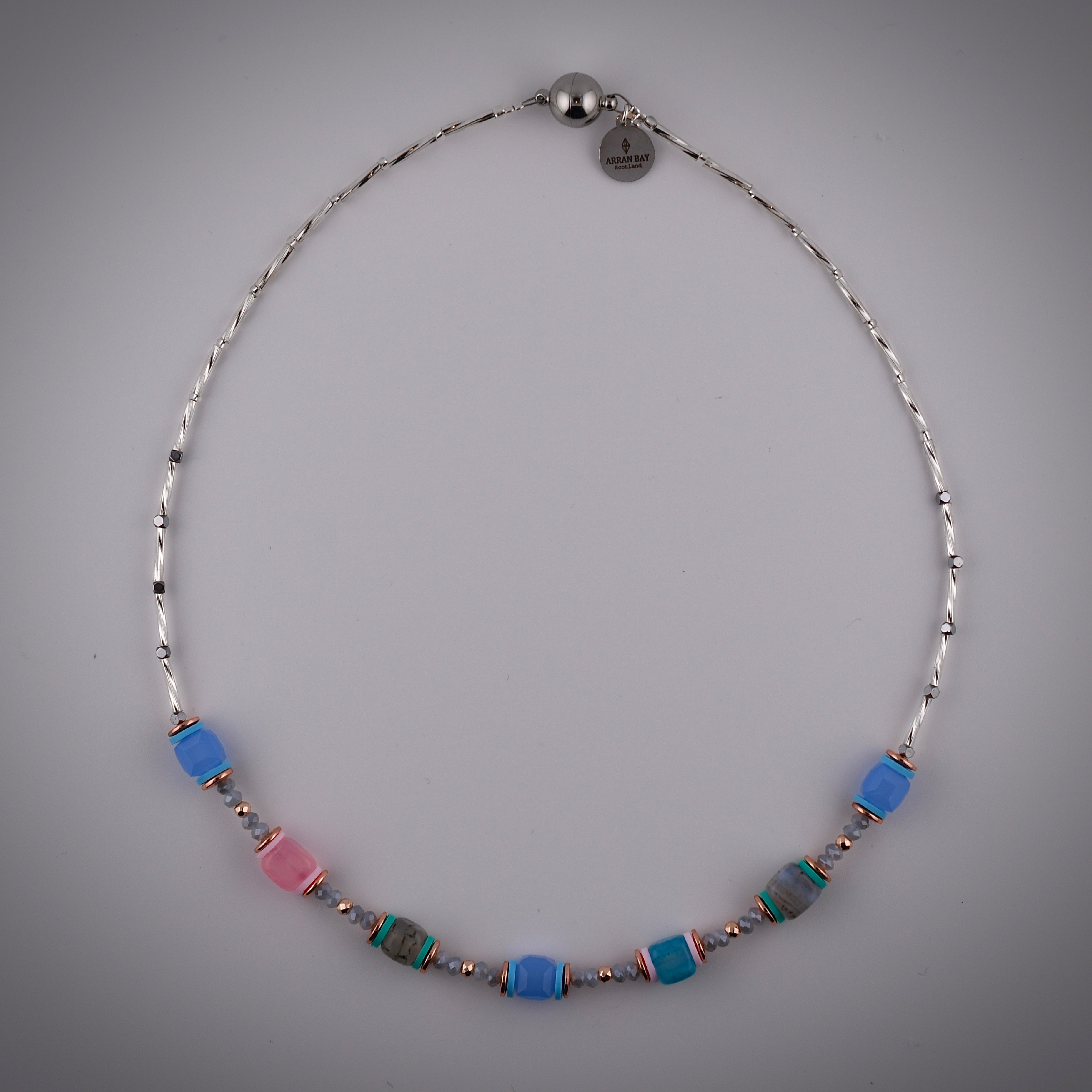 Glass Twist Necklace