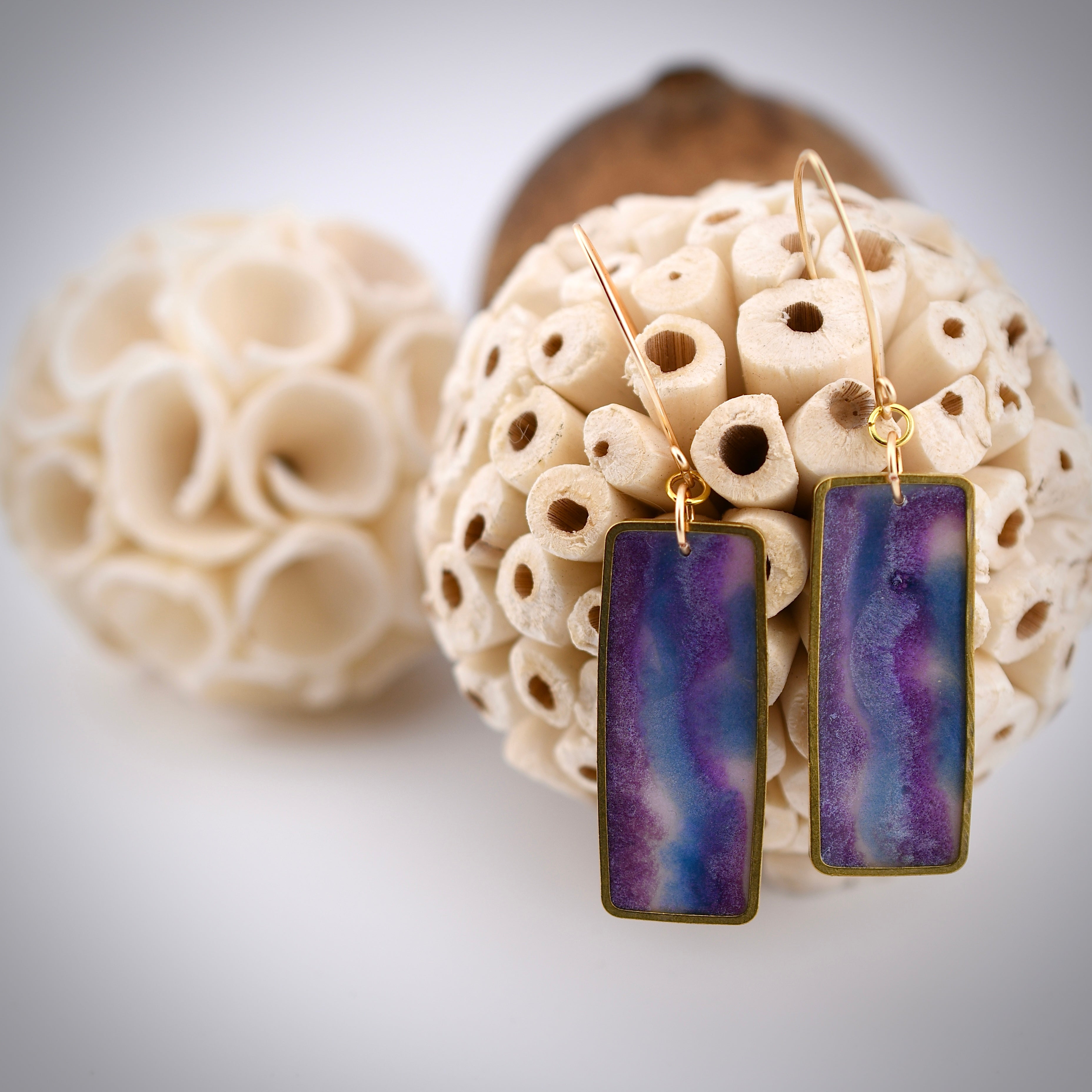 Heliotrope Earrings