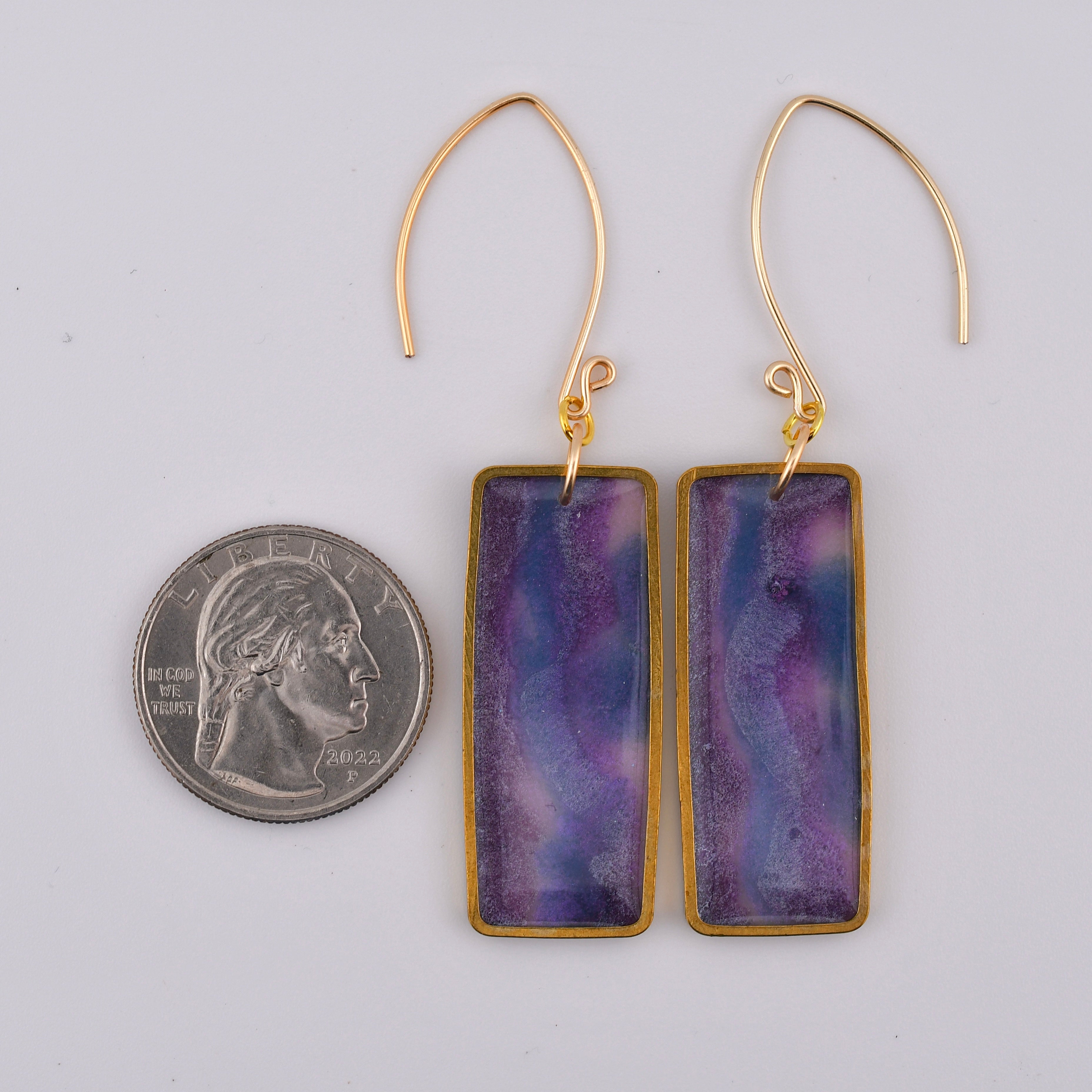 Heliotrope Earrings