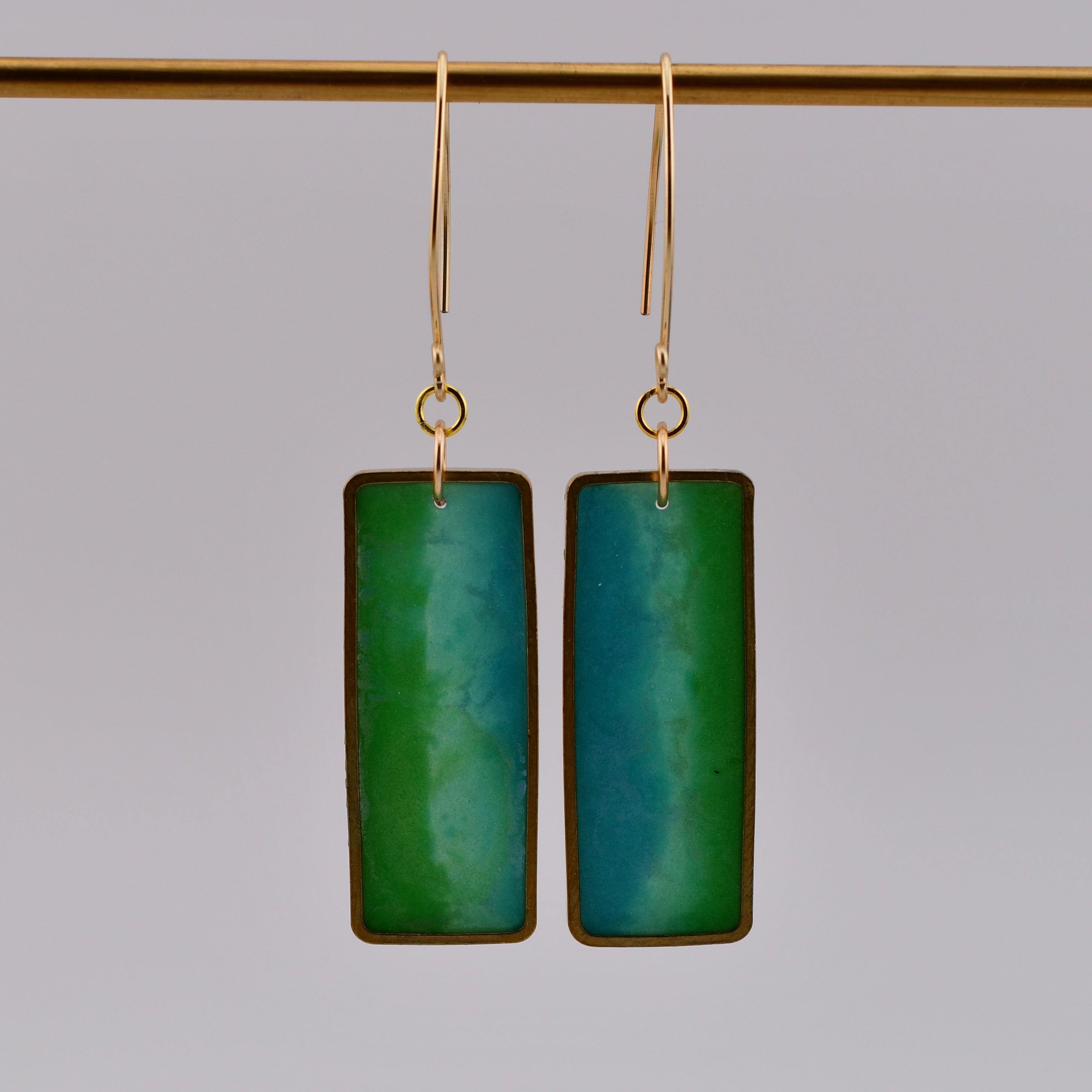 Hint of Spring Ombré Earrings