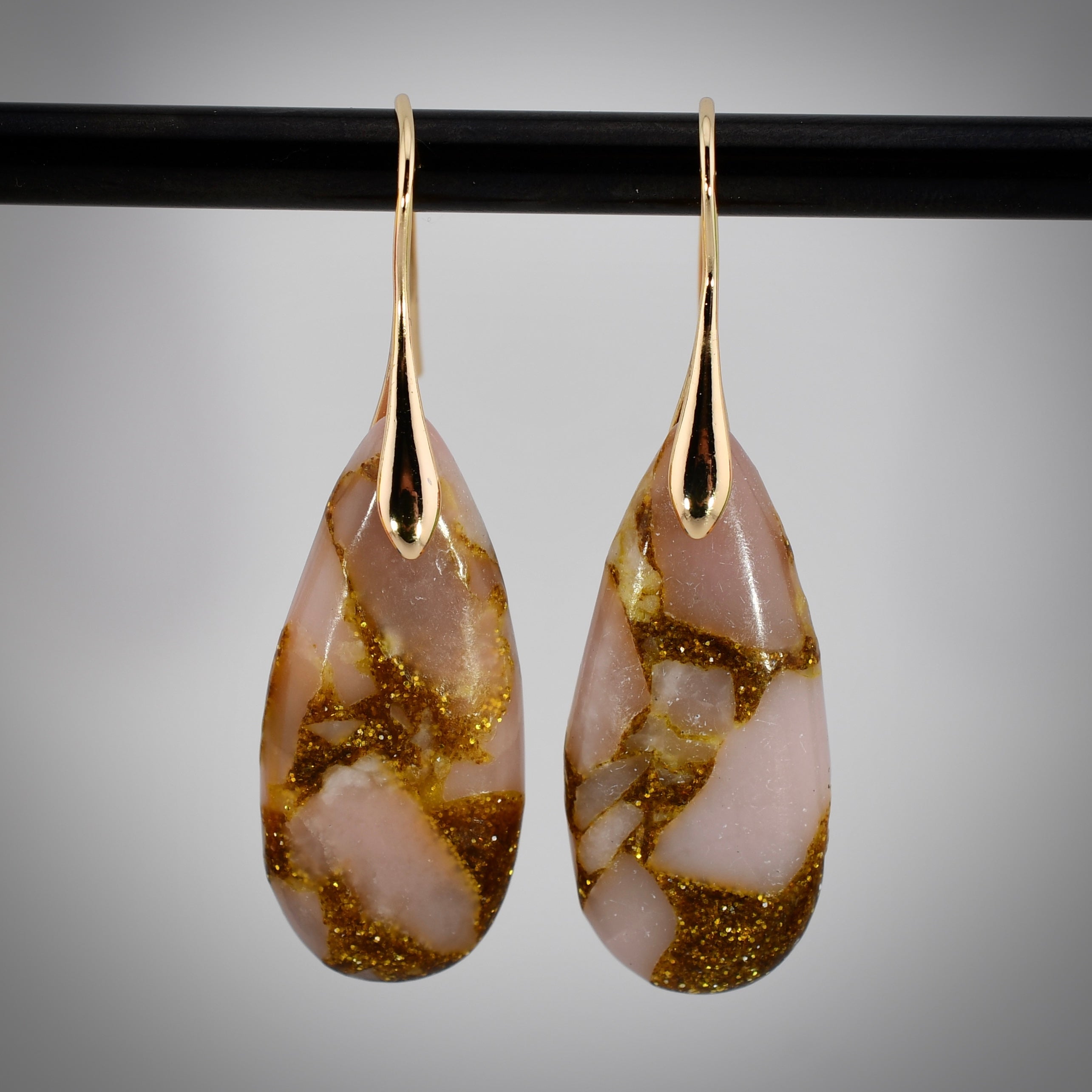 Jasper Teardrop Earrings by Harold & Hazel