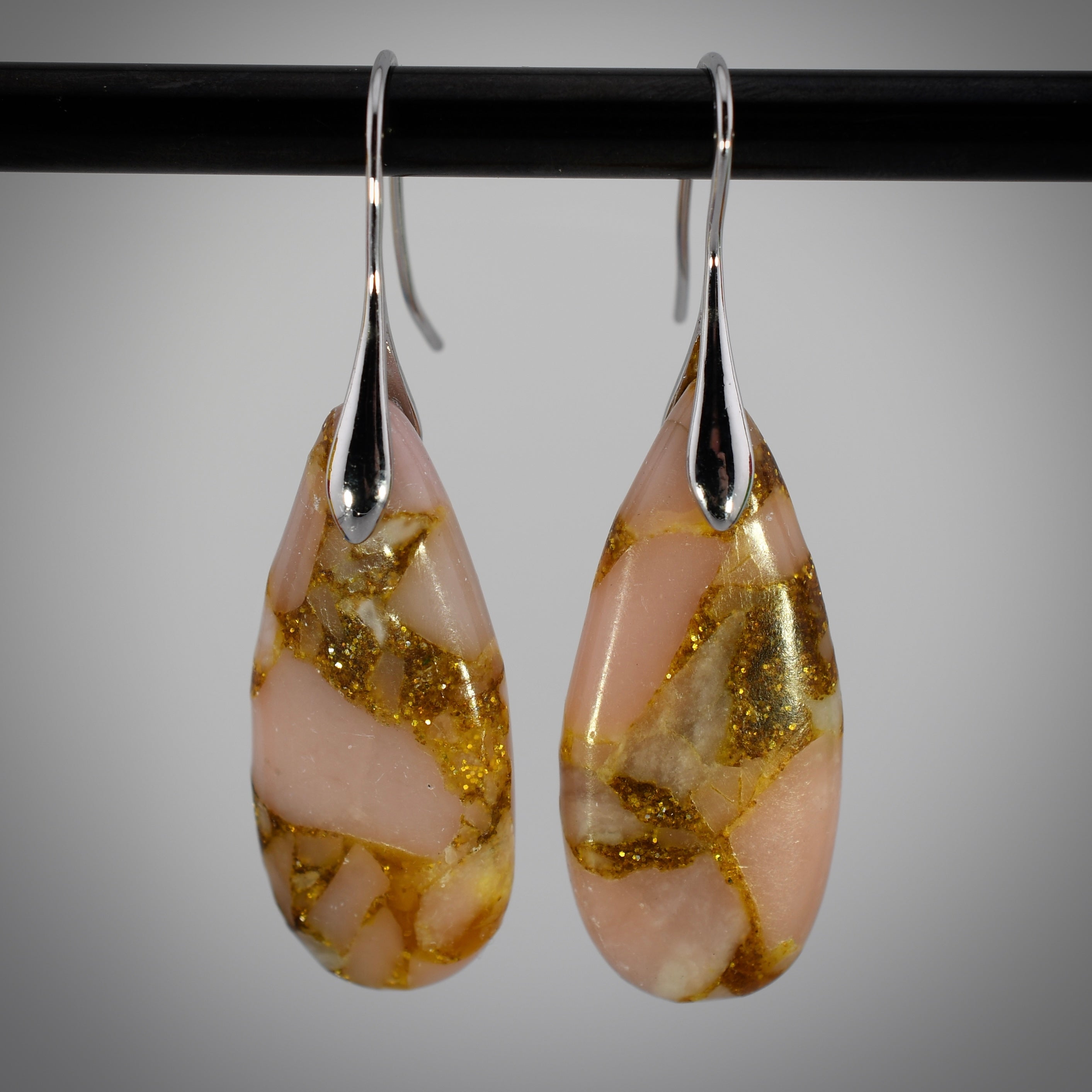 Jasper Teardrop Earrings by Harold & Hazel