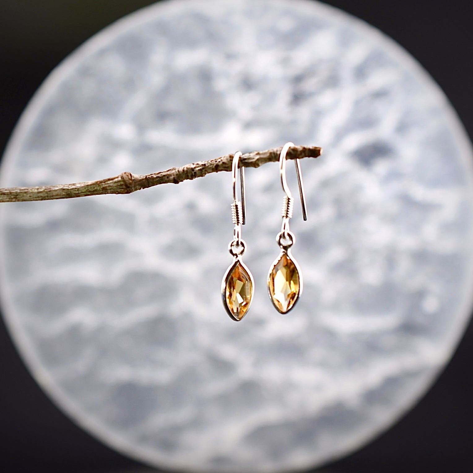 Marquise Gemstone Earrings (seven flavors!)