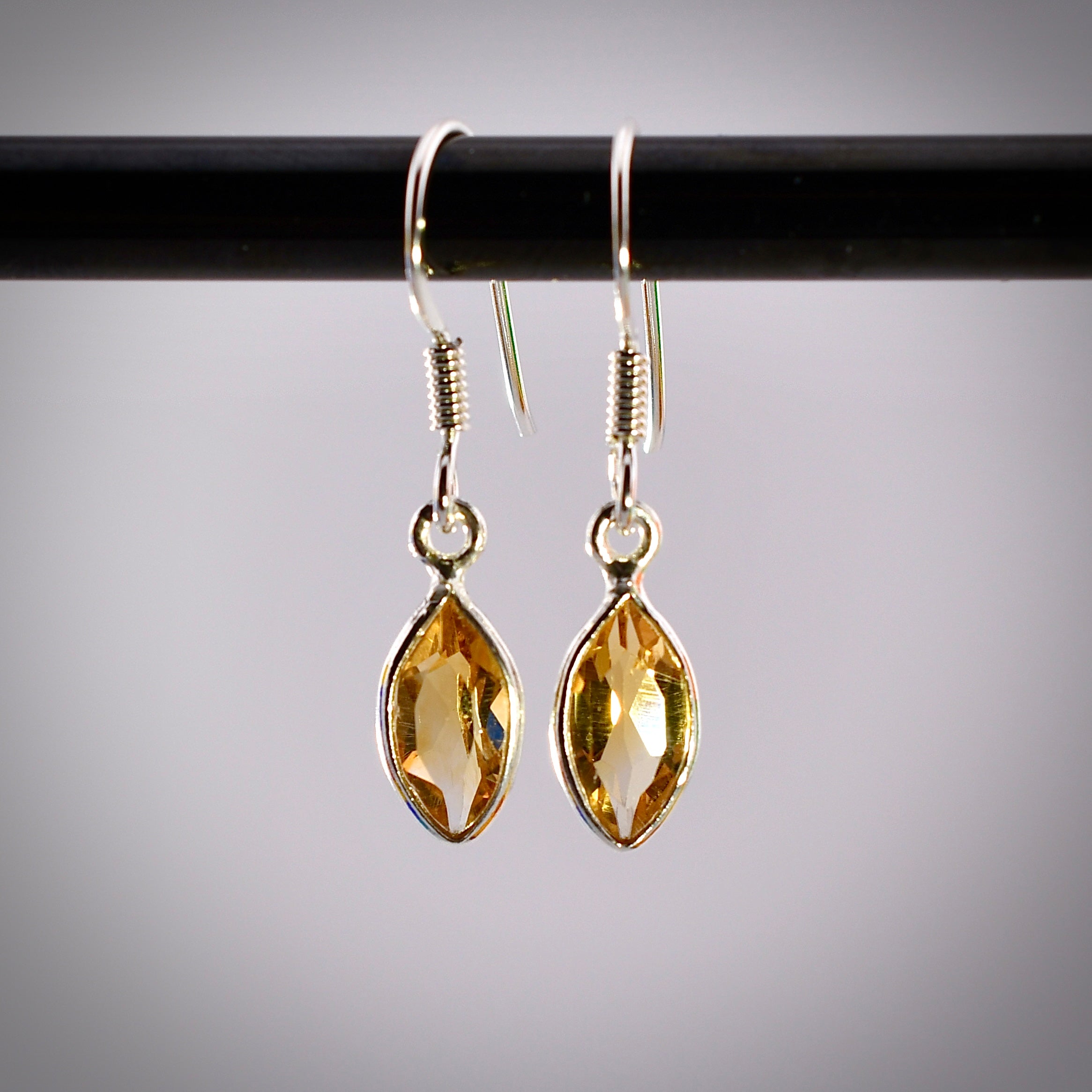 Marquise Gemstone Earrings (seven flavors!)