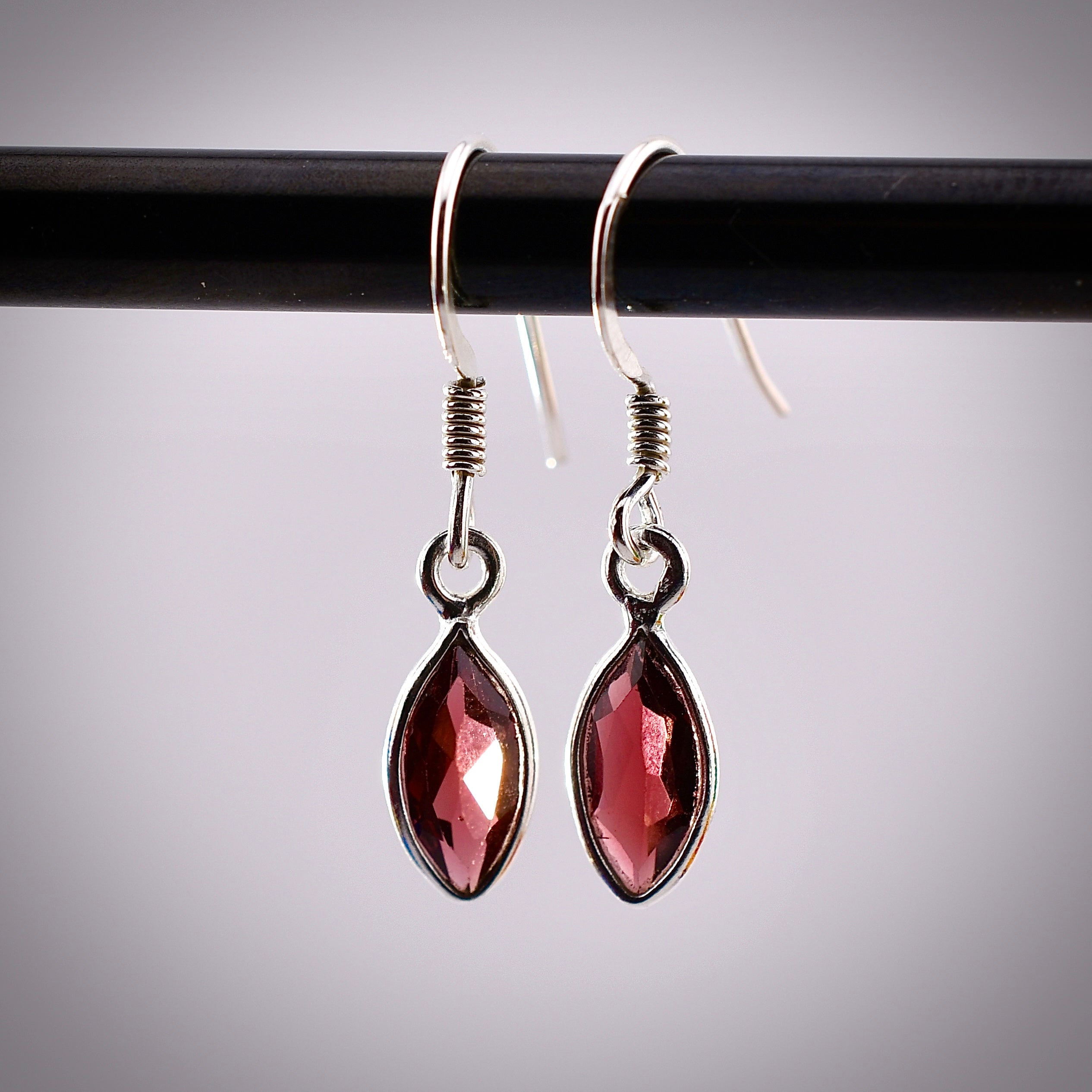 Marquise Gemstone Earrings (seven flavors!)