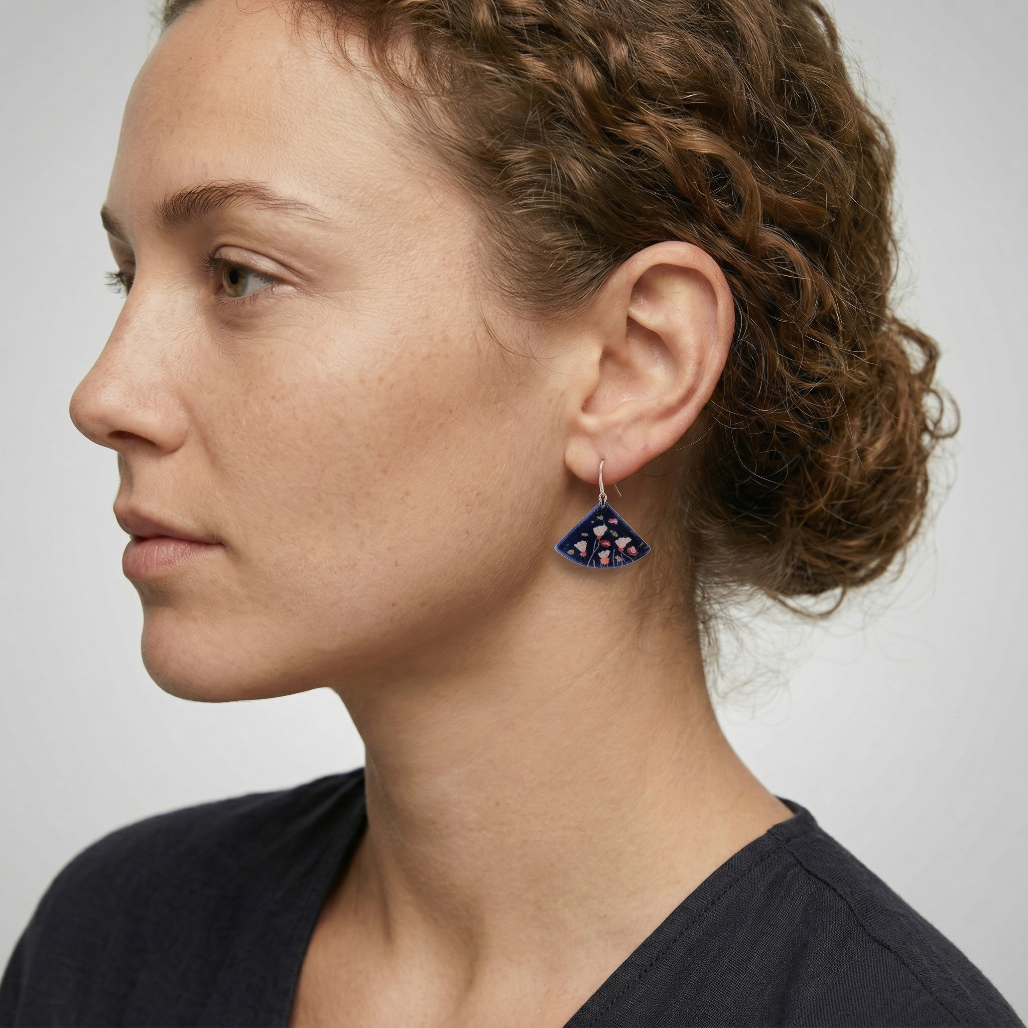 Midnight Sakura Earrings