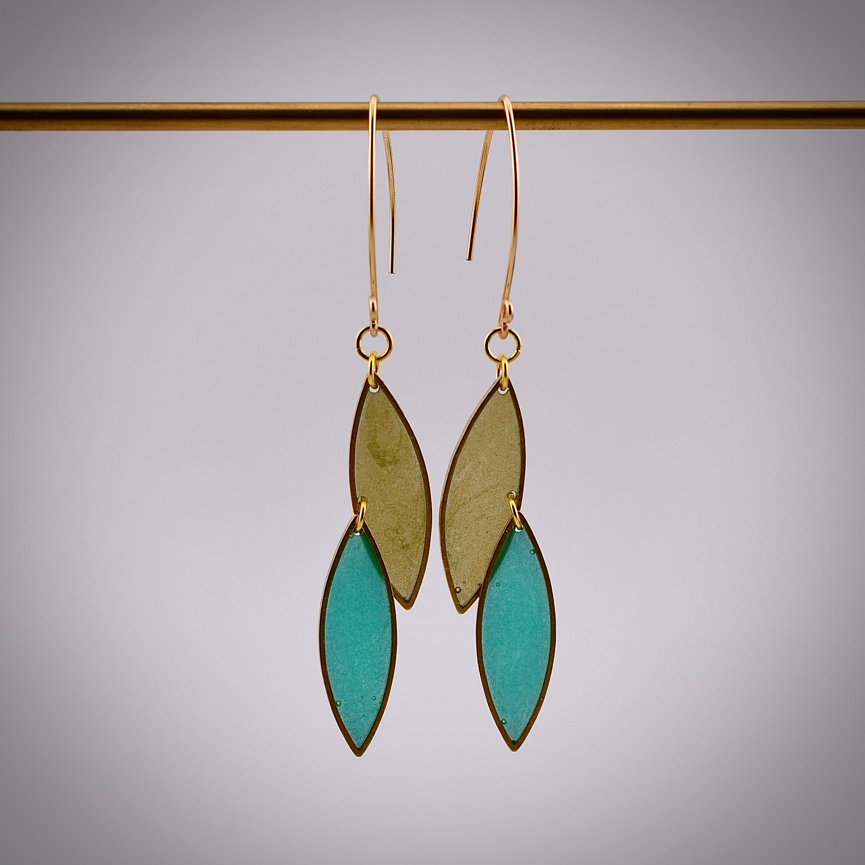 Spring Green Earrings