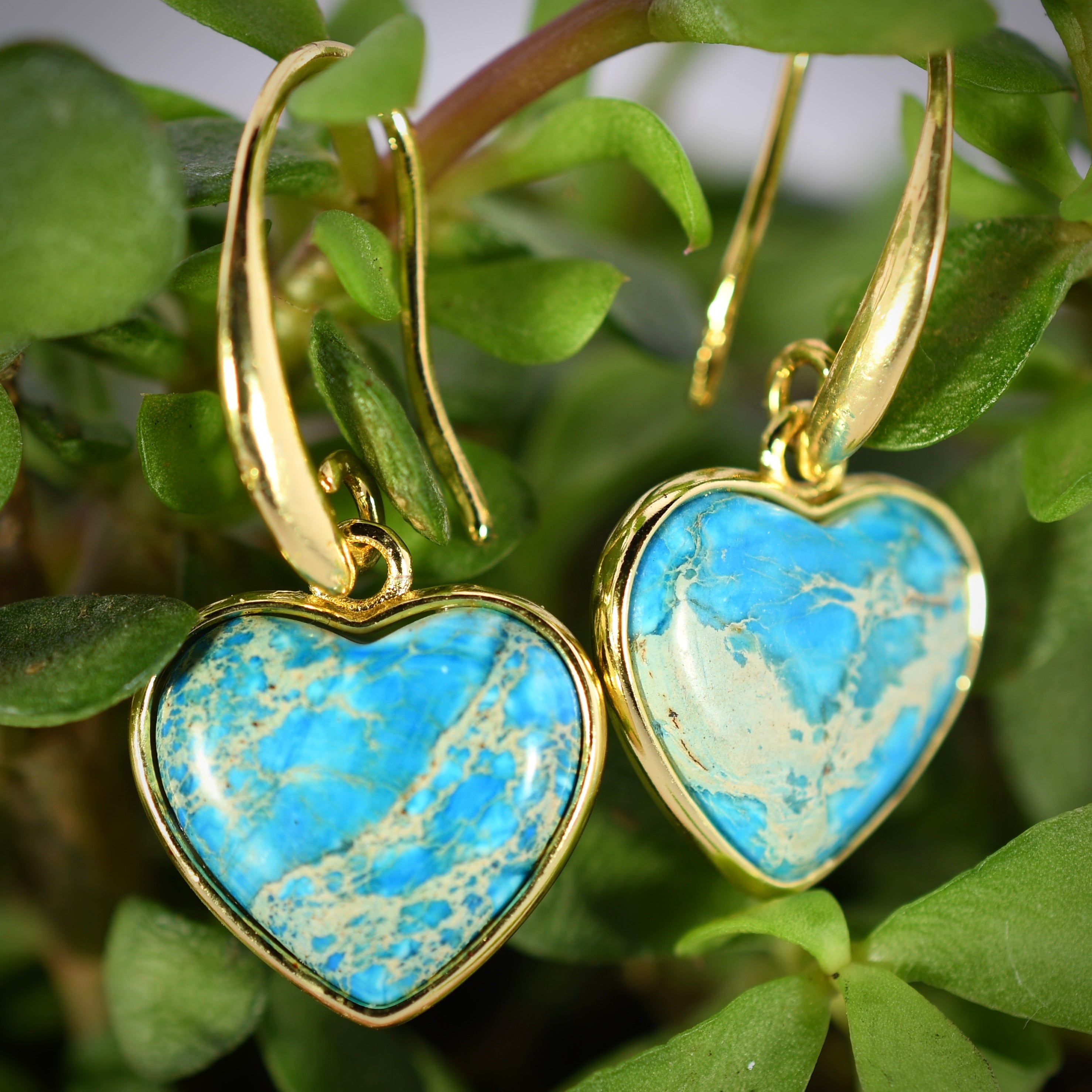 Valentine Blues Earrings by Harold & Hazel