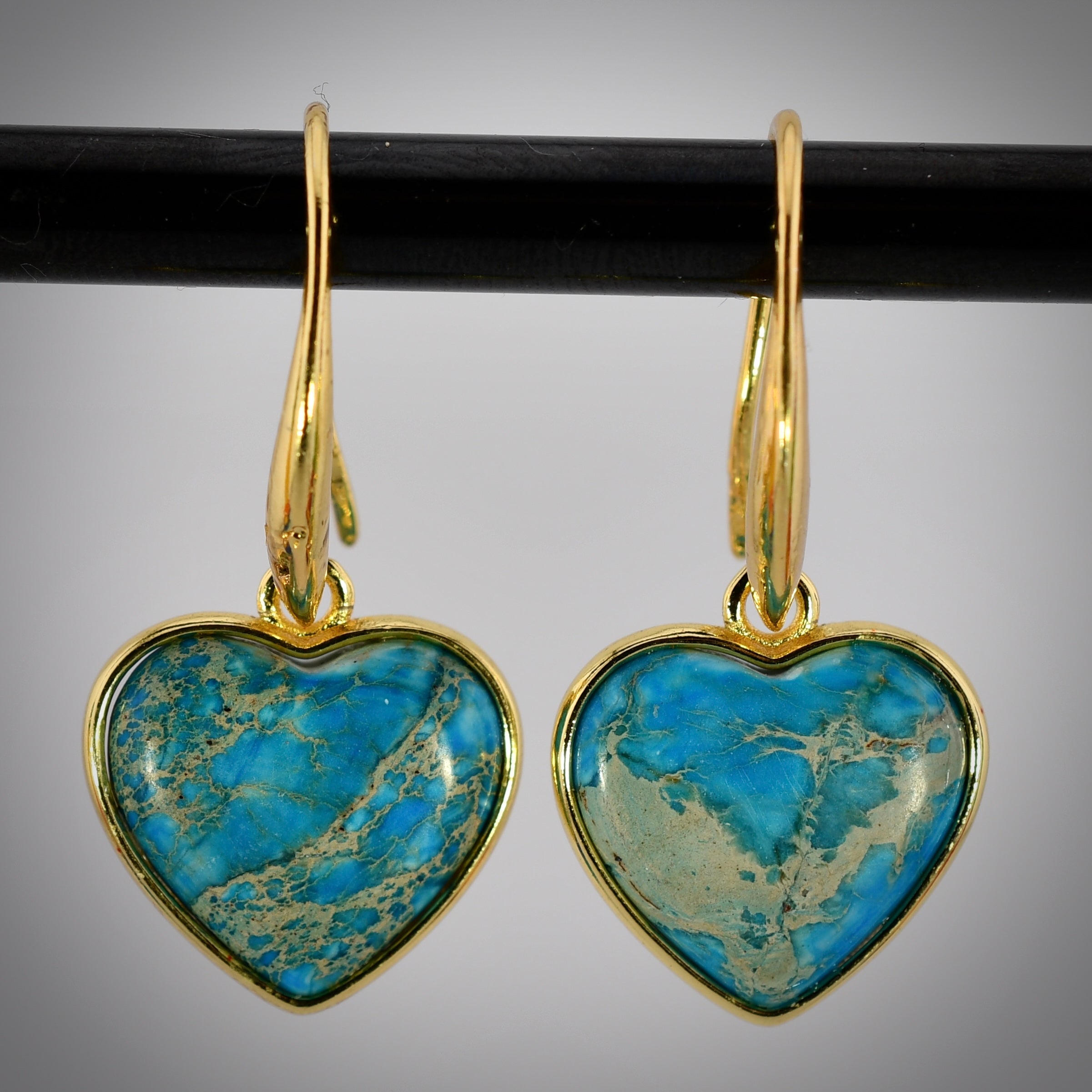 Valentine Blues Earrings by Harold & Hazel